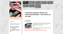 Desktop Screenshot of lackdoktor24.de
