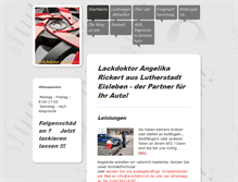Tablet Screenshot of lackdoktor24.de